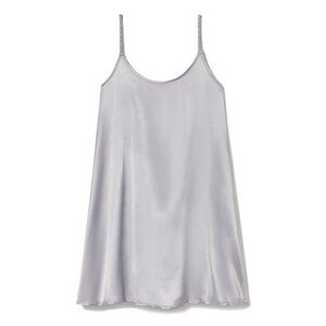PJ Harlow Satin Nightgown With Braided Strap